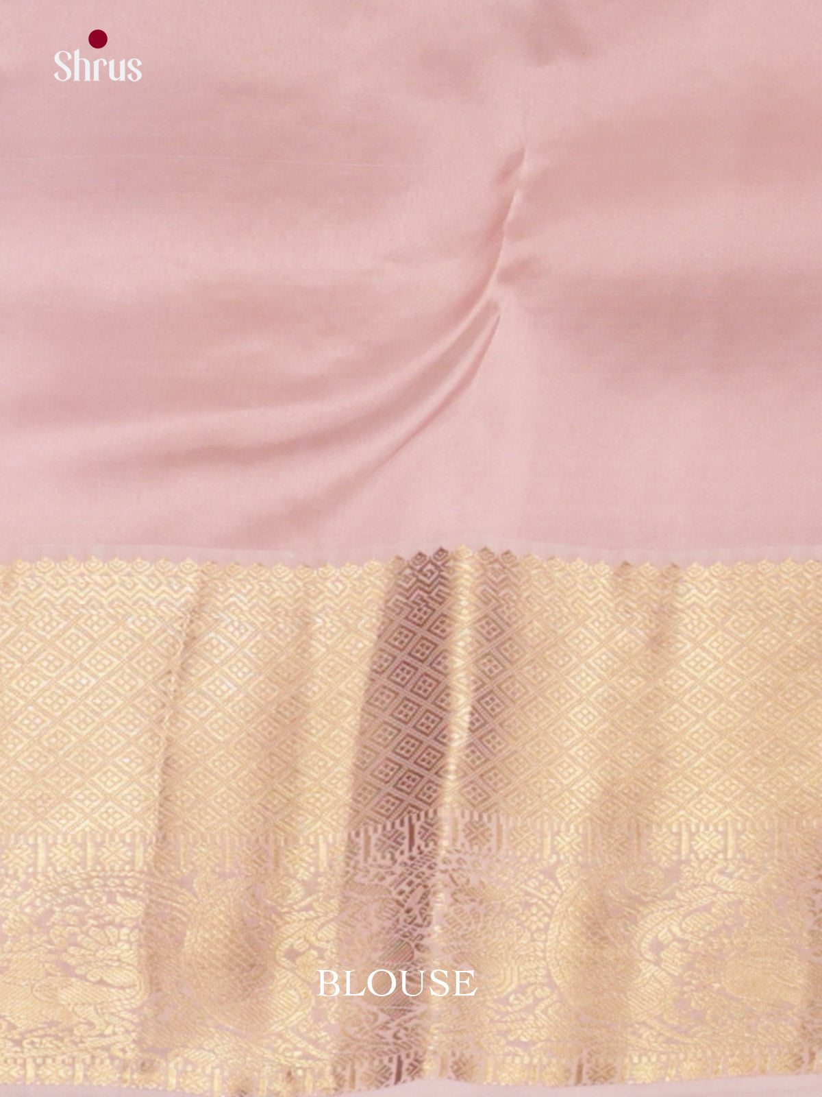 Dark Green & Dusty Pink - Kanchipuram-halfpure Saree- EAS08293 - Shop on Shrus.com