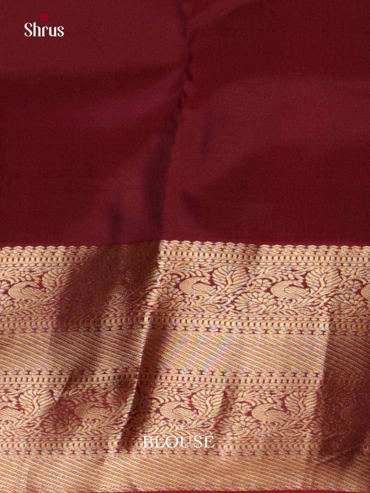 LighT green & Maroon - Kanchipuram-halfpure Saree- EAS08303 - Shop on Shrus.com