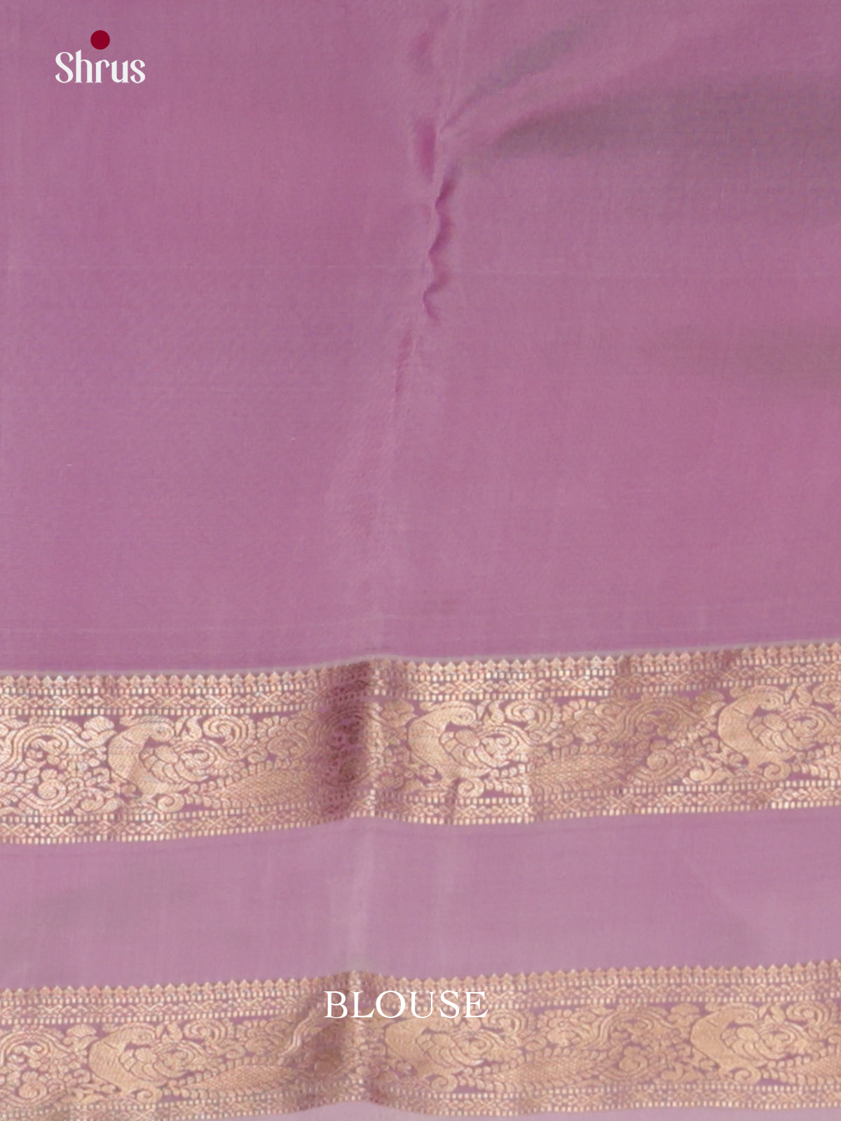 Purple & Lavender - Kanchipuram-halfpure Saree- EAS08346 - Shop on Shrus.com