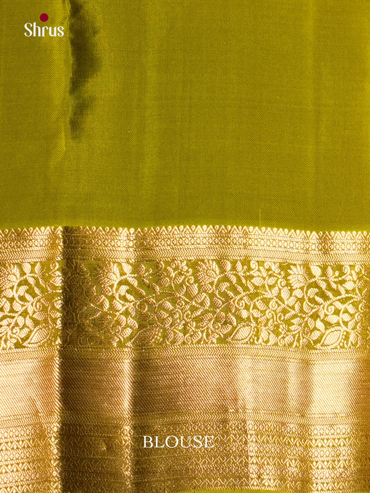 Blue & Green - Kanchipuram-halfpure Saree- EAS09018 - Shop on Shrus.com