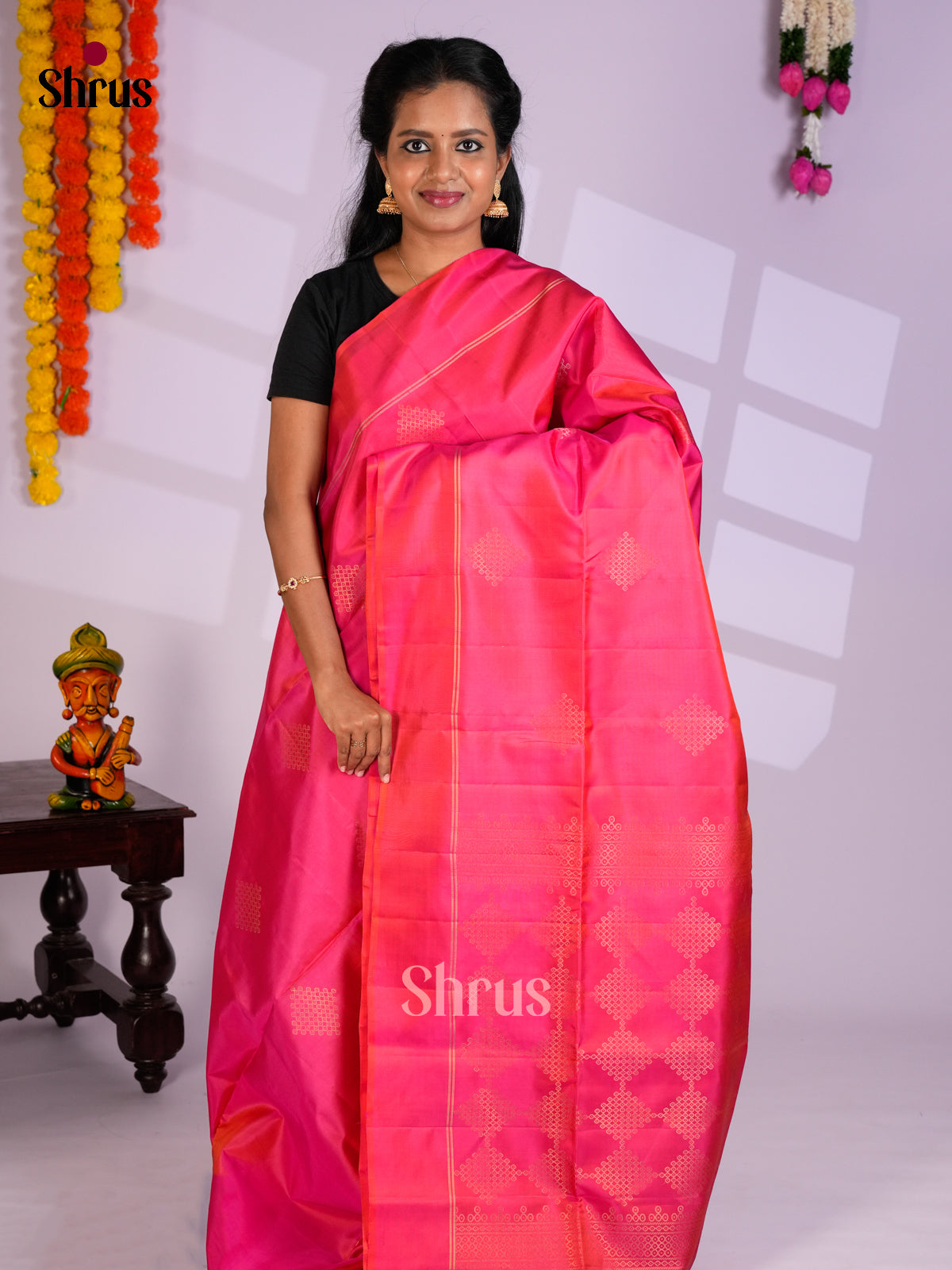 EAS09042 - Soft Silk (HR) Saree
