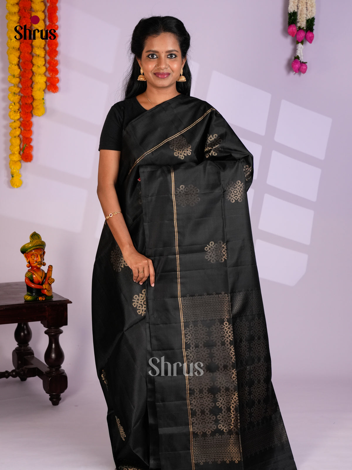 EAS09043 - Soft Silk (HR) Saree