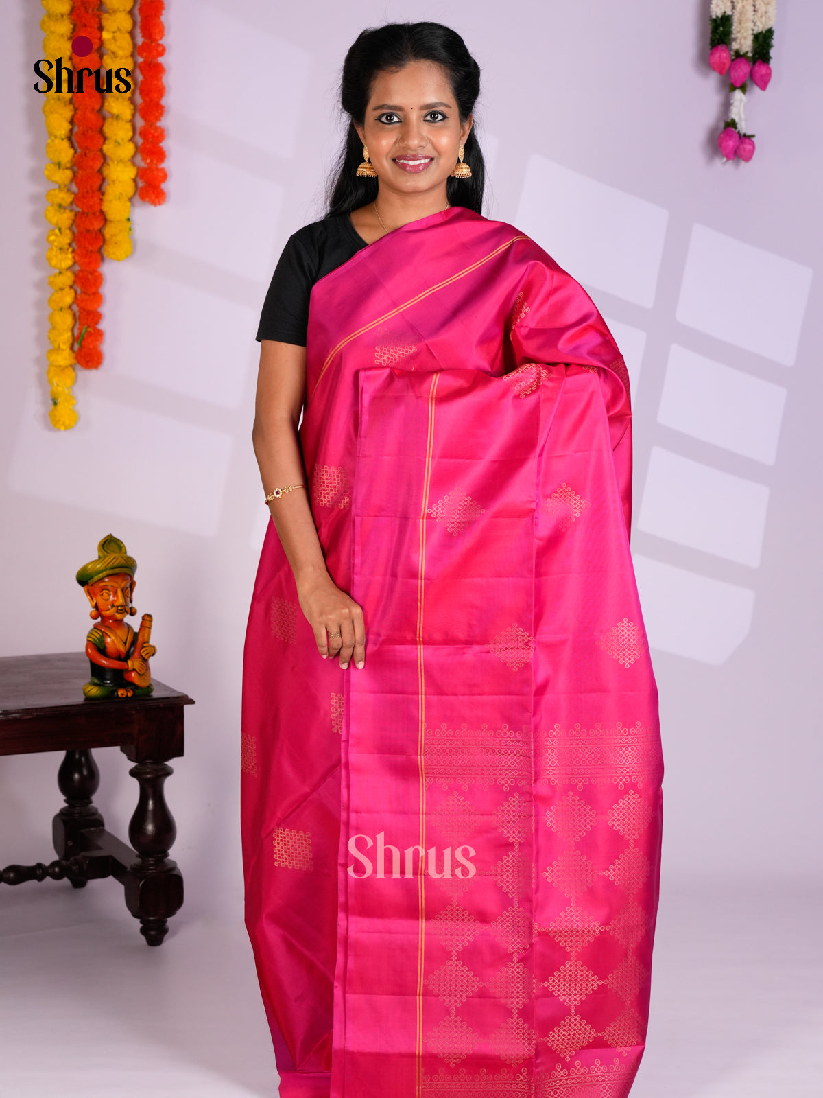EAS09045 - Soft Silk (HR) Saree