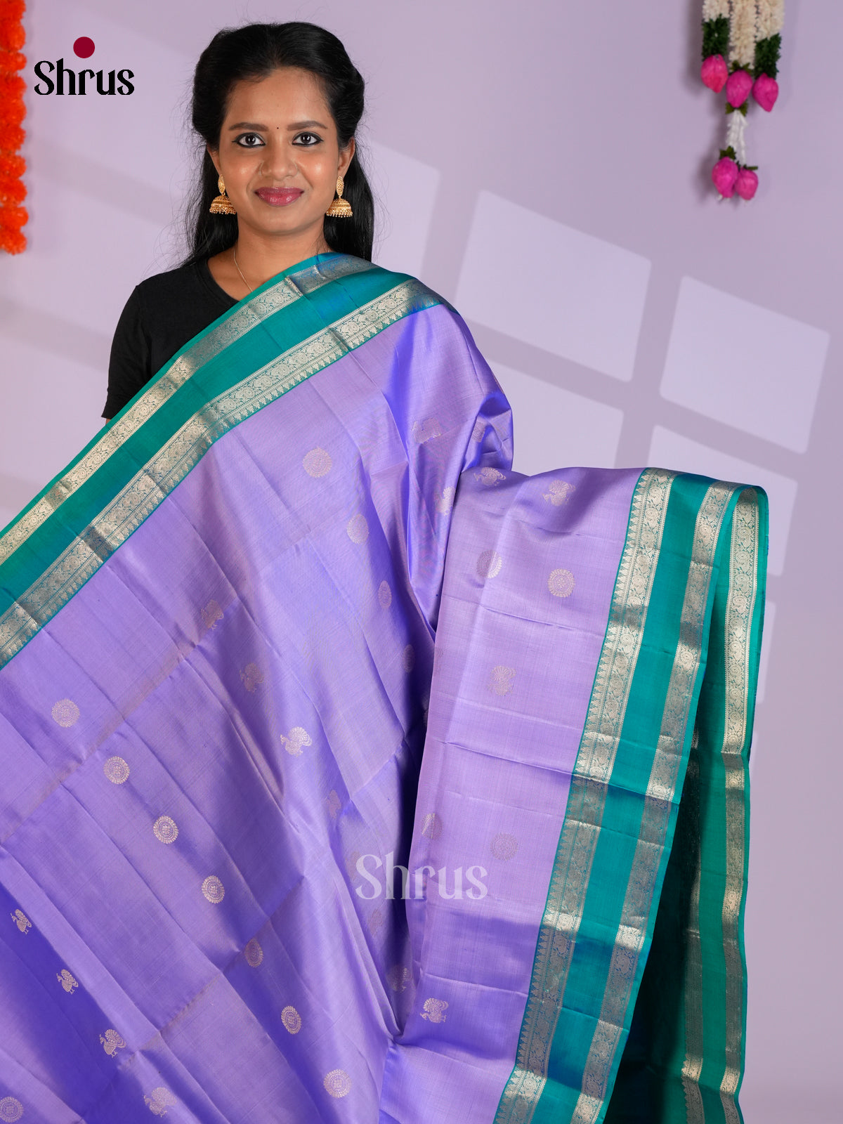 EAS09080 - Soft Silk (HR) Saree - Shop on Shrus.com
