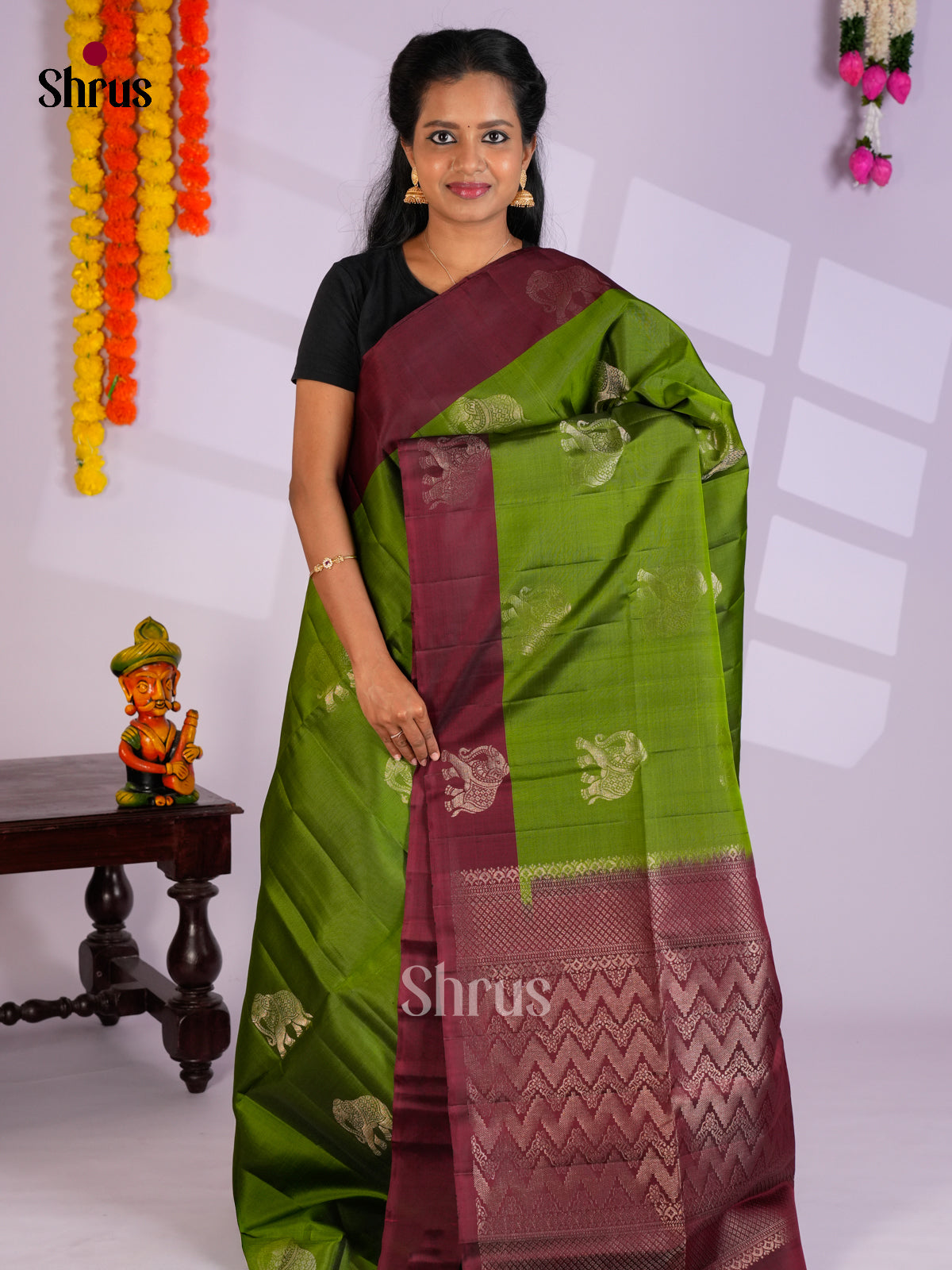 EAS09088 - Soft Silk (HR) Saree