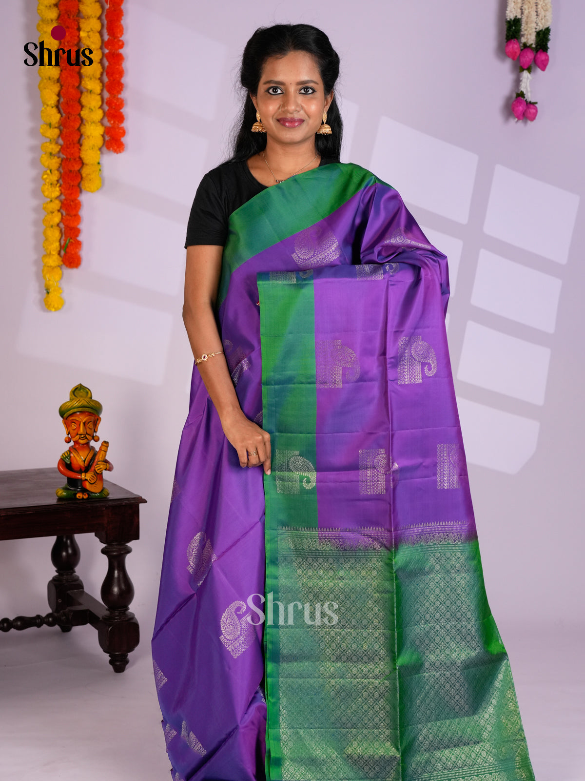 EAS09091 - Softsilk-halfpure Saree