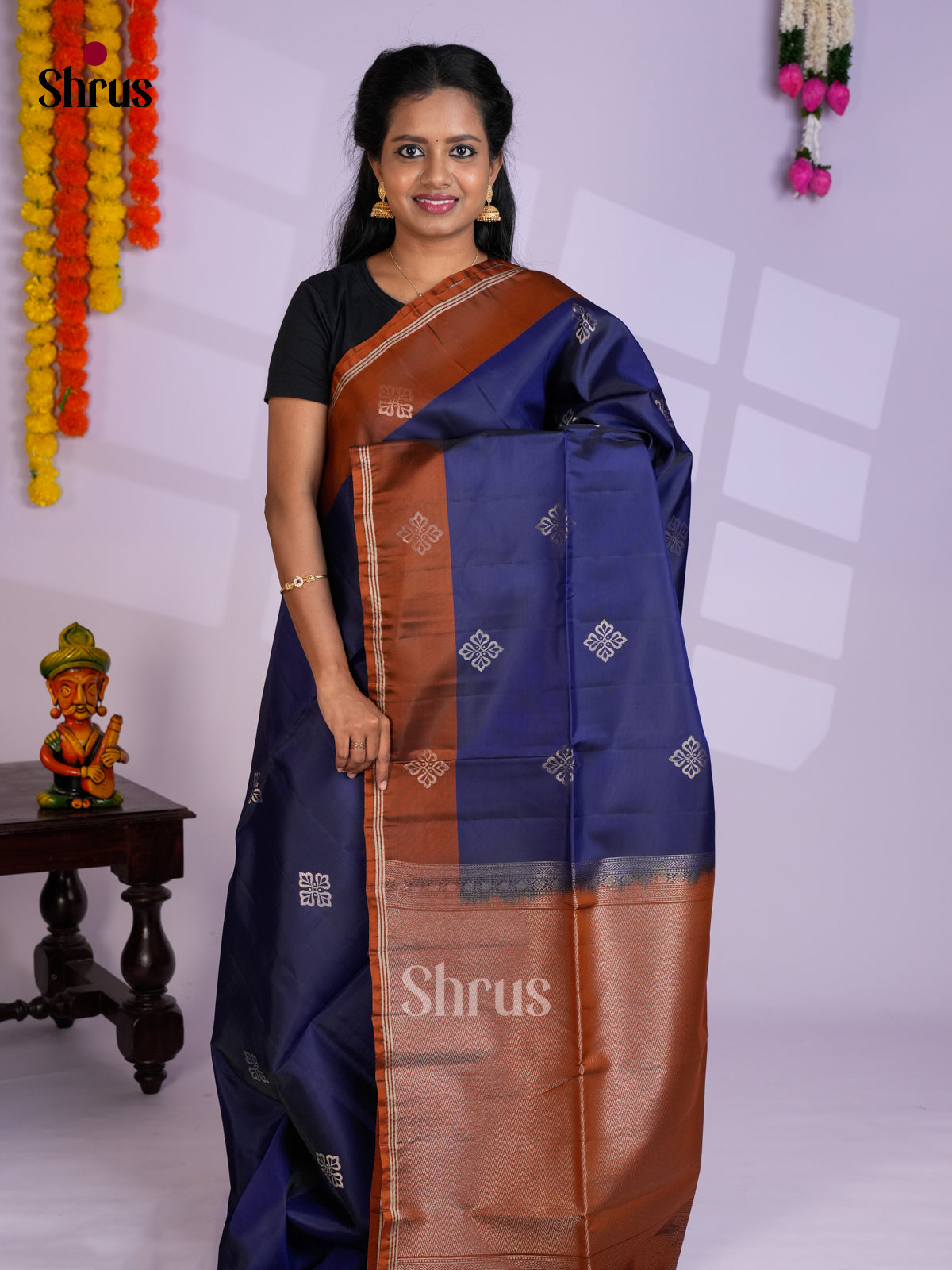 EAS09095 - Softsilk-halfpure Saree