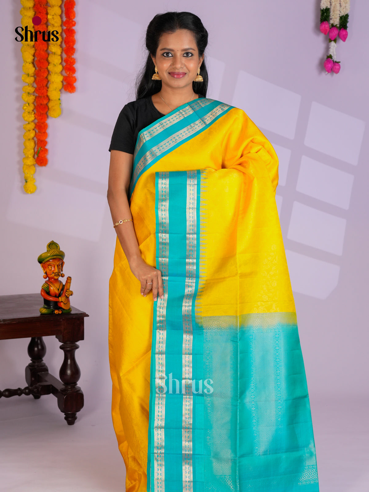 EAS09117 - Soft Silk (HR) Saree