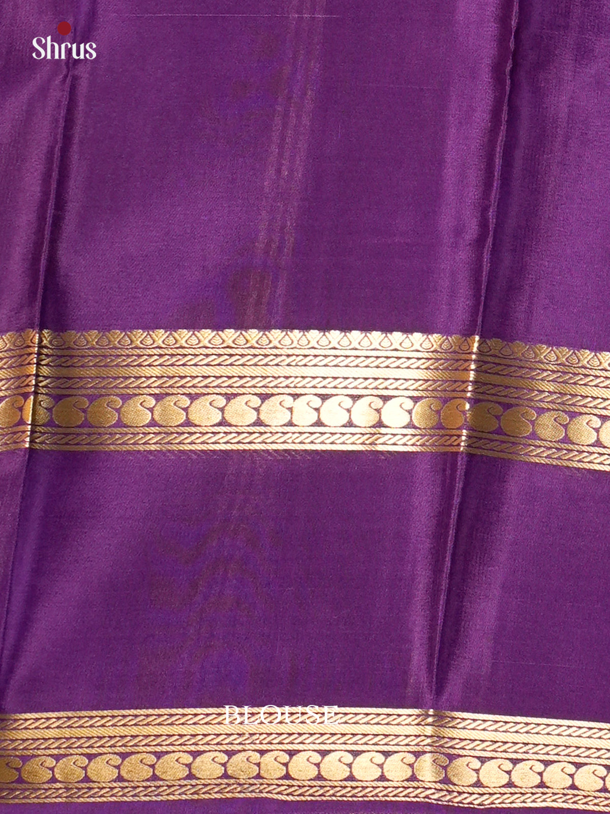 Elegant Sea Green & Violet Mysore Silk Saree with rettaipet zari border -EAS09152