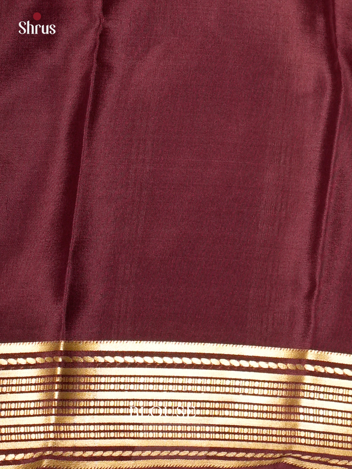 Charming Pink & Maroon Mysore Silk Saree with zari striped border -EAS09190