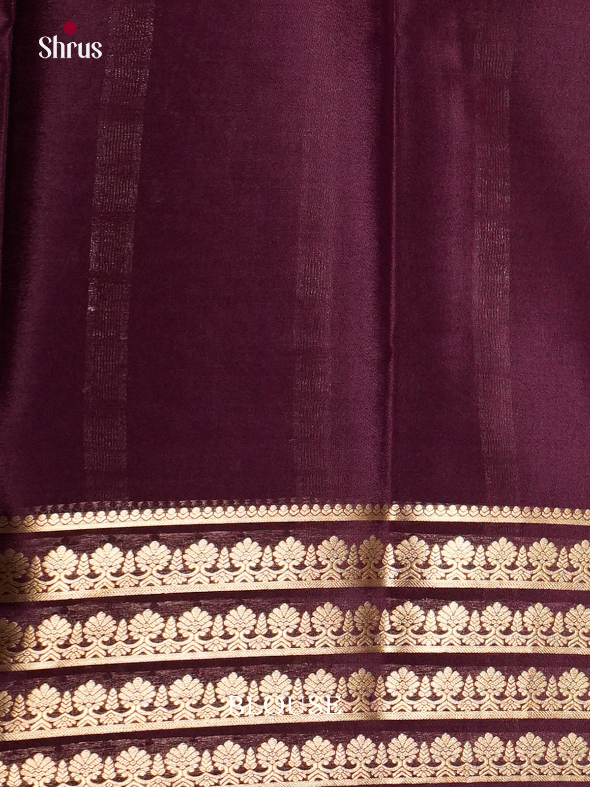 Elegant Mauve & Purple Mysore Silk Saree with contrast zari striped border -EAS09224