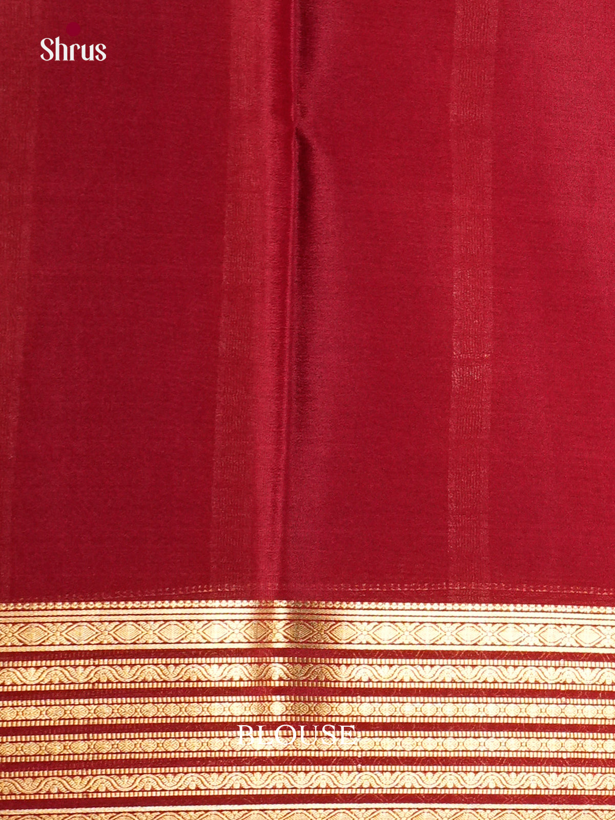 Classy Bottle Green & Maroon Mysore Silk Saree with zari striped border- EAS09234
