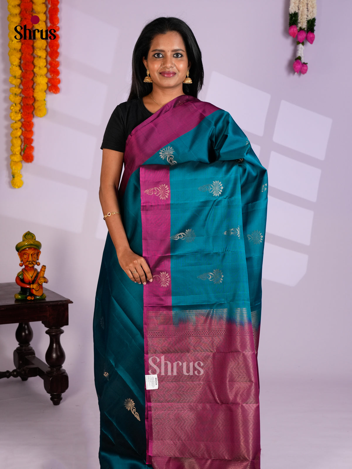 EAS10002 - Softsilk-halfpure Saree