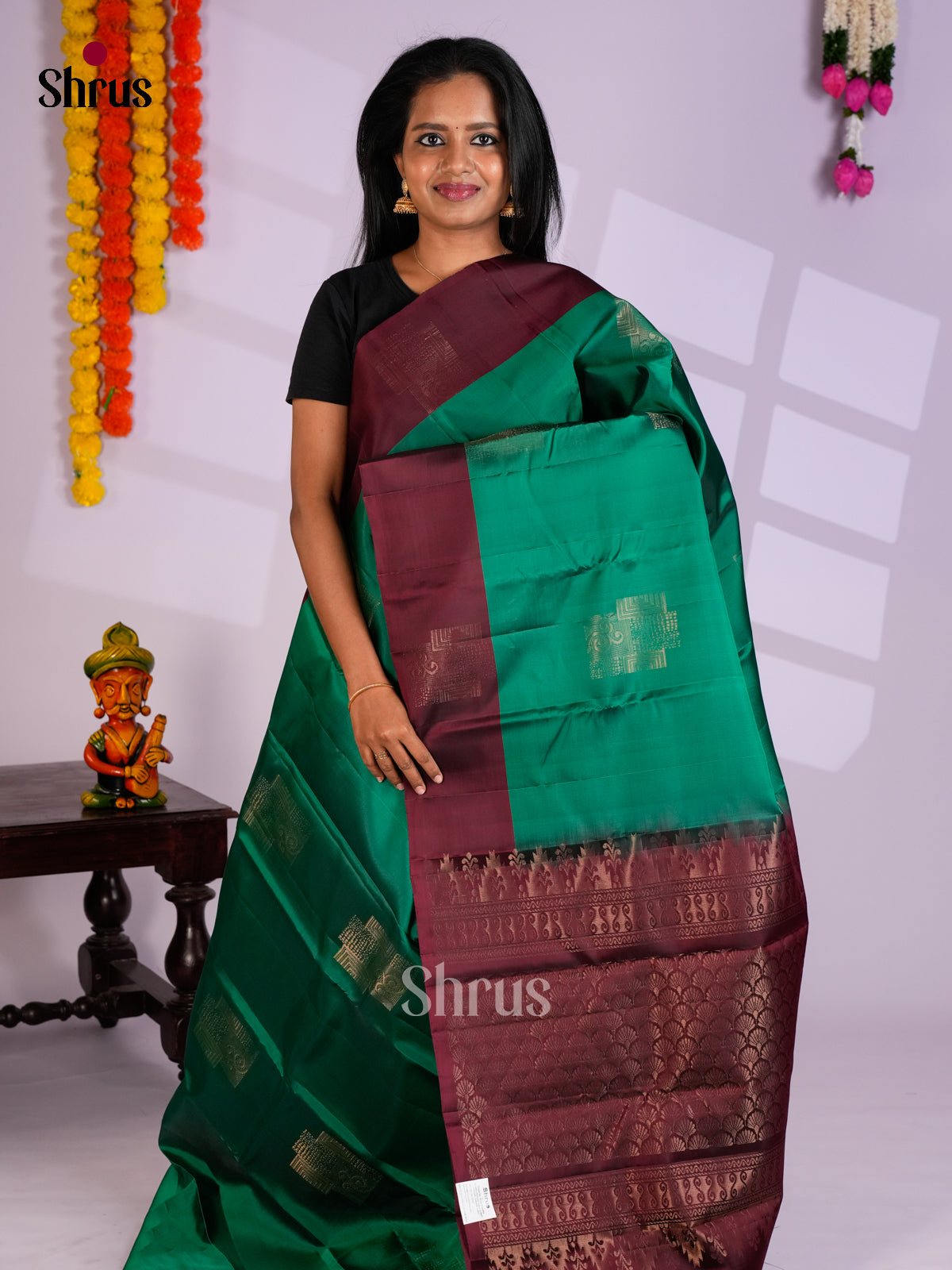 EAS10007 - Softsilk-halfpure Saree