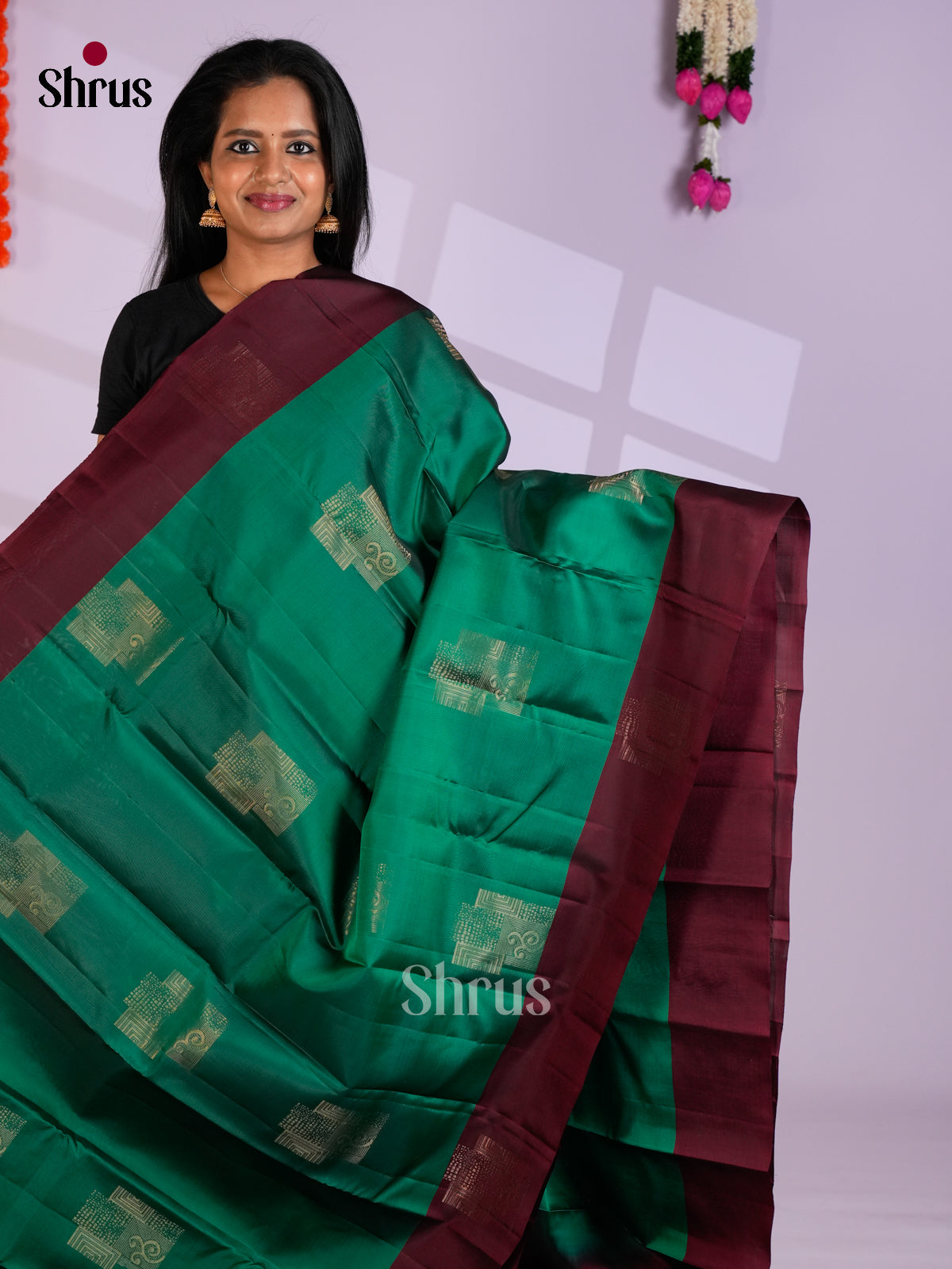 EAS10007 - Softsilk-halfpure Saree