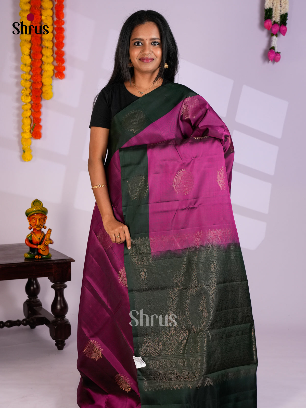 EAS10015 - Softsilk-halfpure Saree