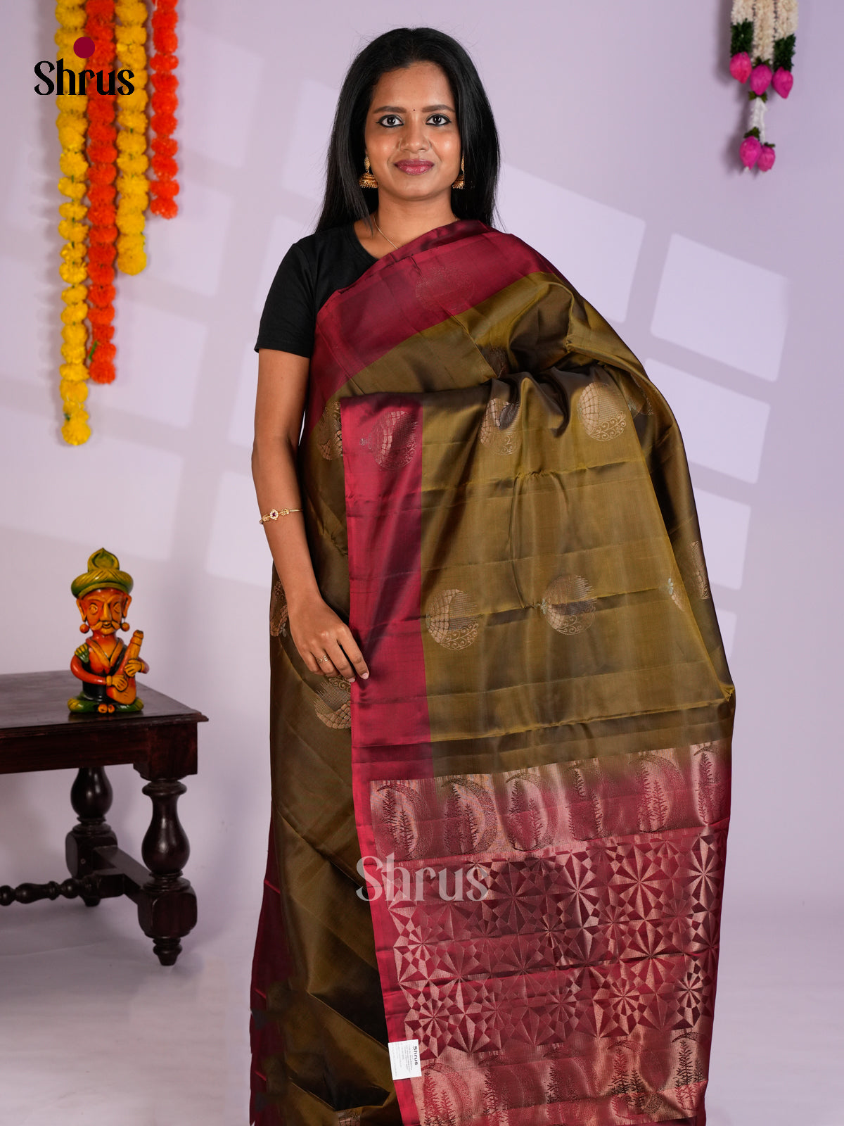 EAS10021 - Softsilk-halfpure Saree