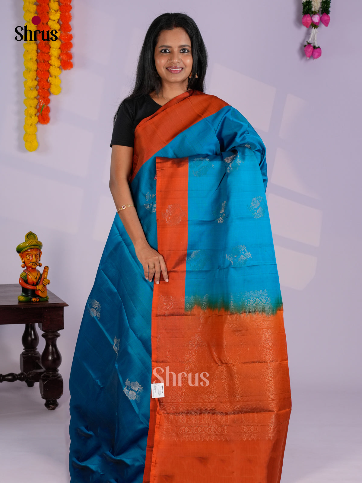 EAS10022 - Softsilk-halfpure Saree