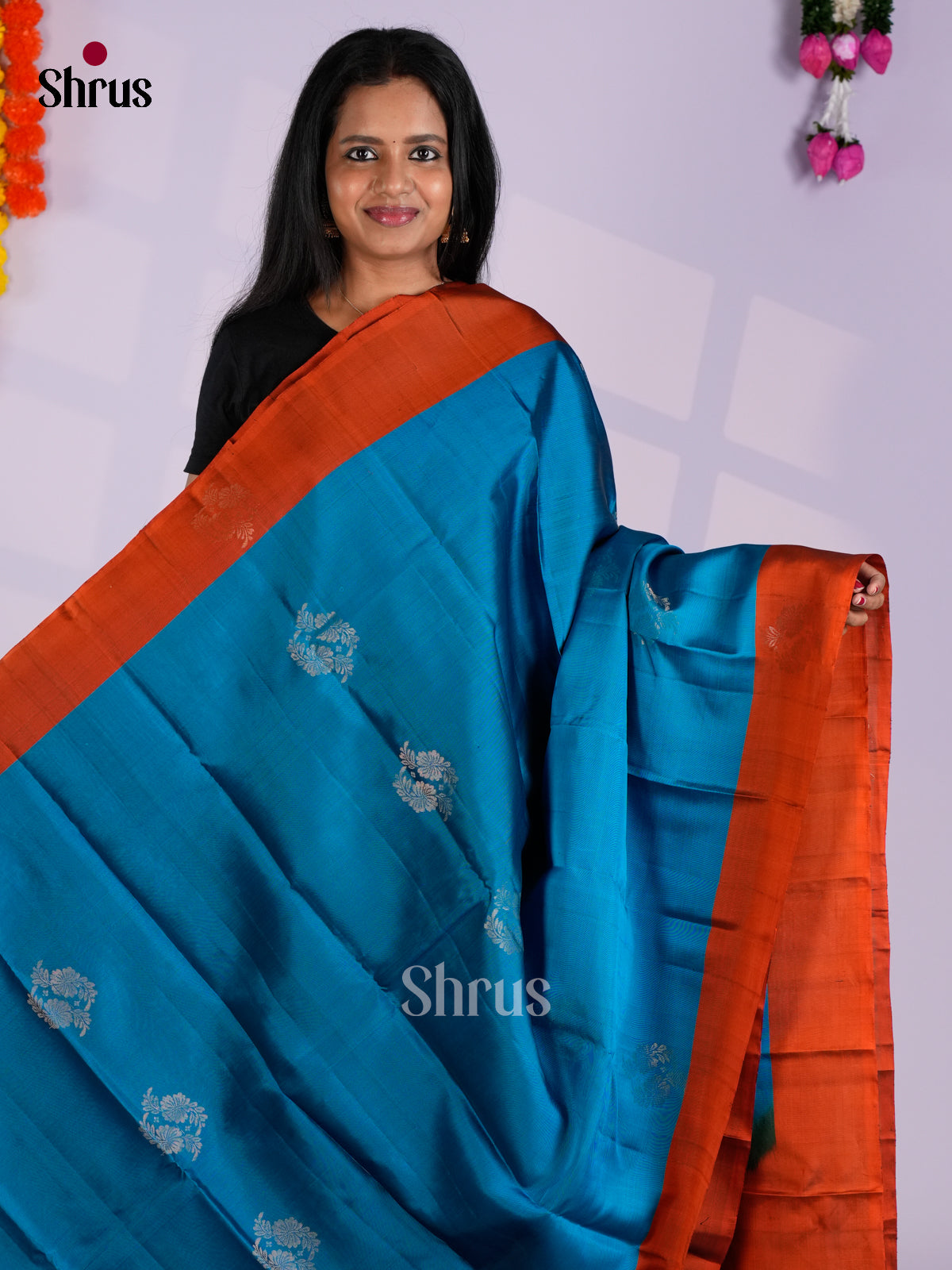 EAS10022 - Softsilk-halfpure Saree
