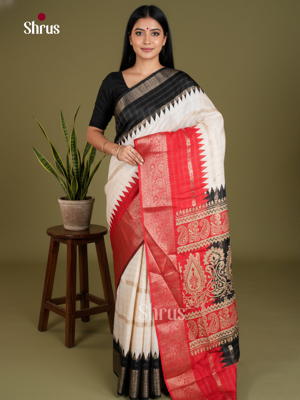 EAS10044 - Semi Crepe Saree