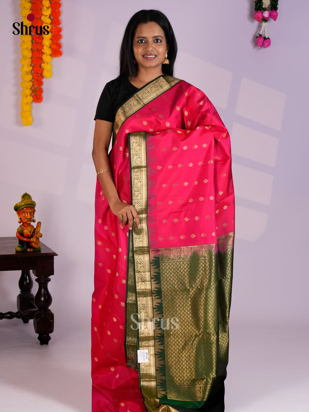 EAS10052 - Kanchipuram silk Saree