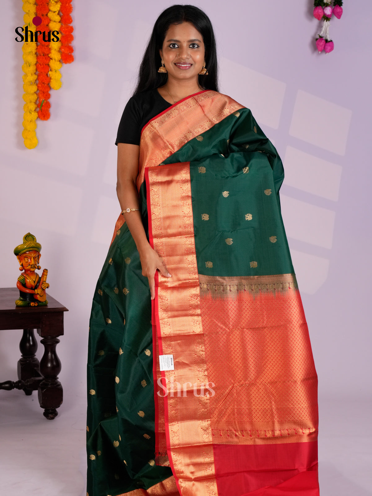EAS10056 - Kanchipuram silk Saree