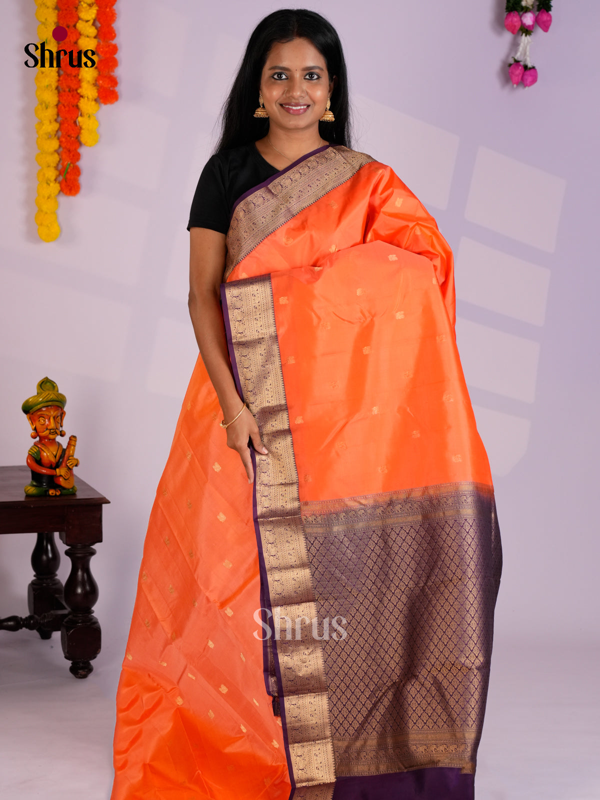 EAS10057 - Kanchipuram silk Saree