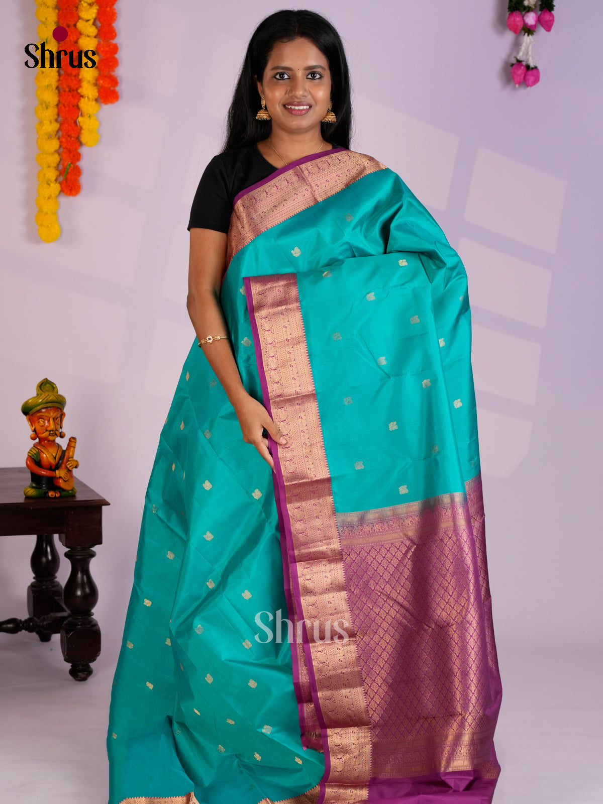 EAS10059 - Kanchipuram silk Saree