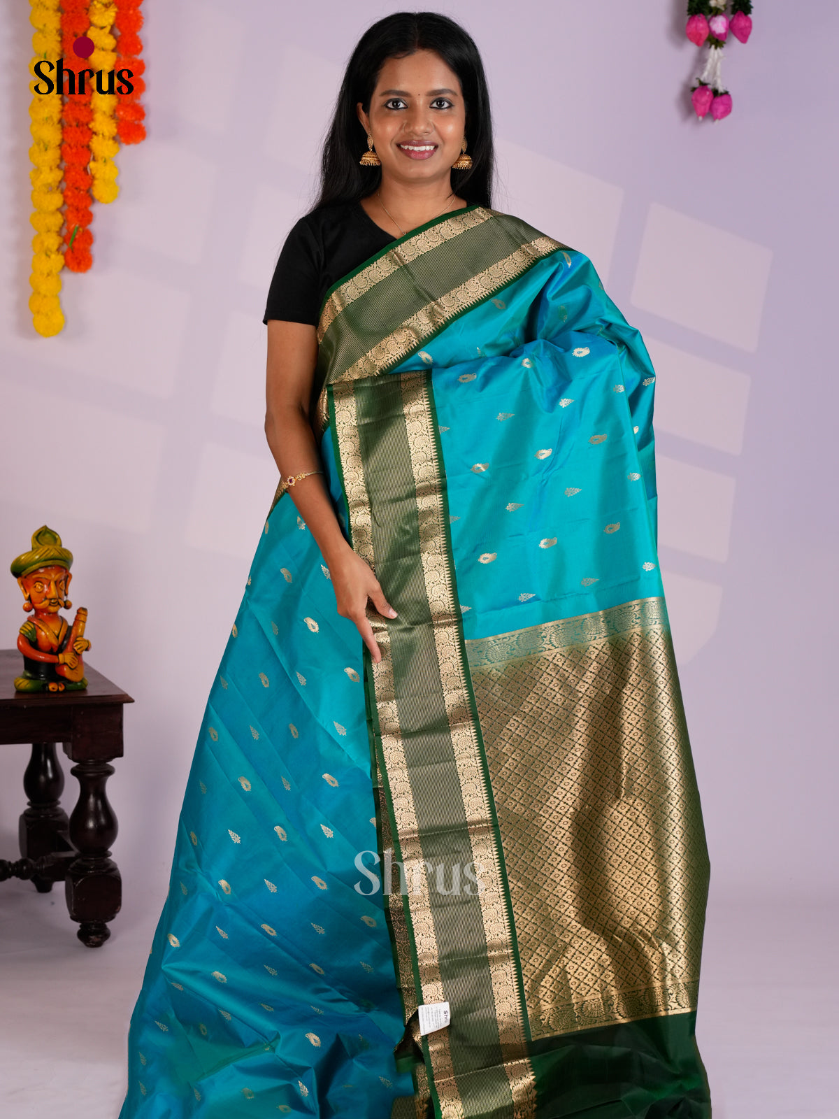 EAS10064 - Kanchipuram silk Saree