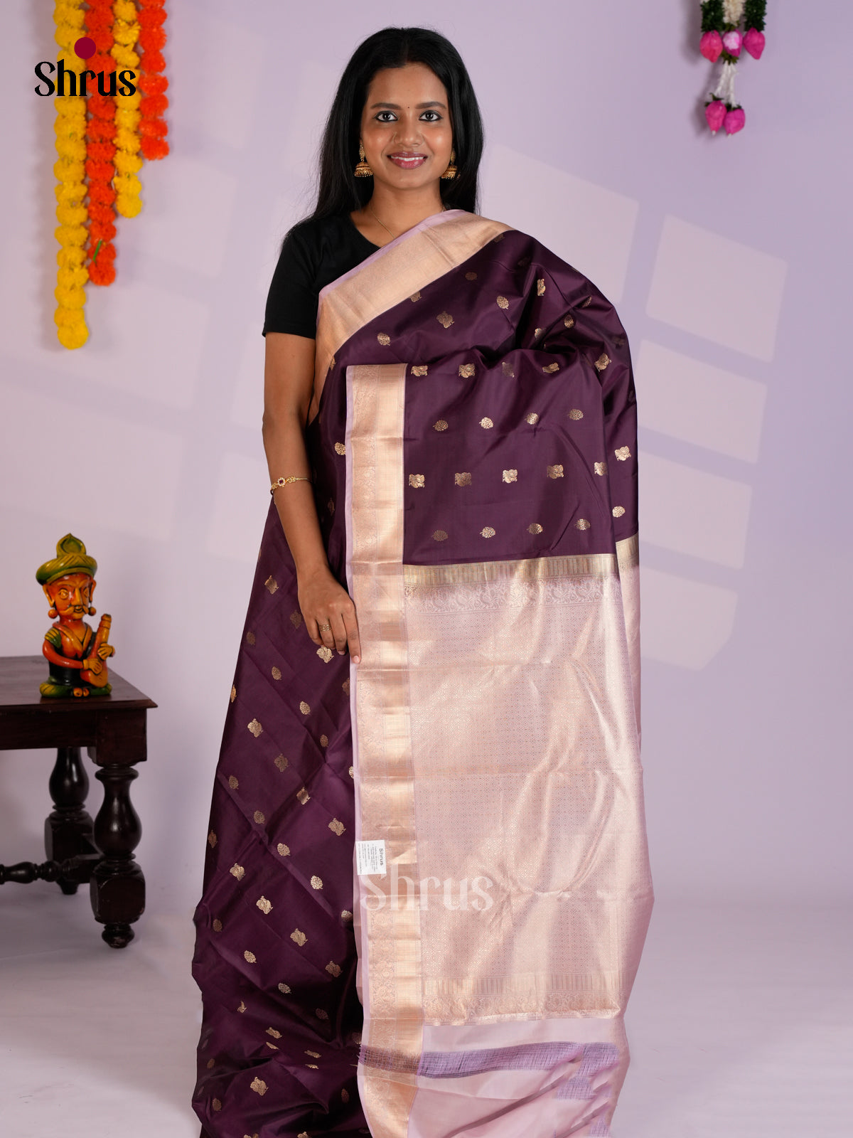 EAS10080 - Kanchipuram silk Saree