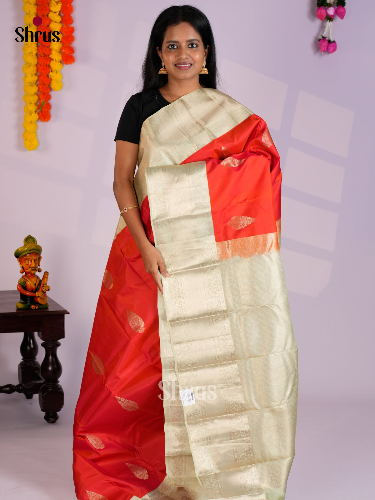 EAS10084 - Kanchipuram silk Saree