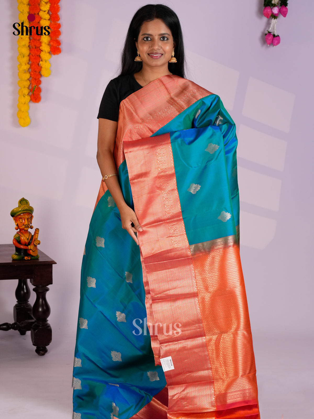 EAS10086 - Kanchipuram silk Saree