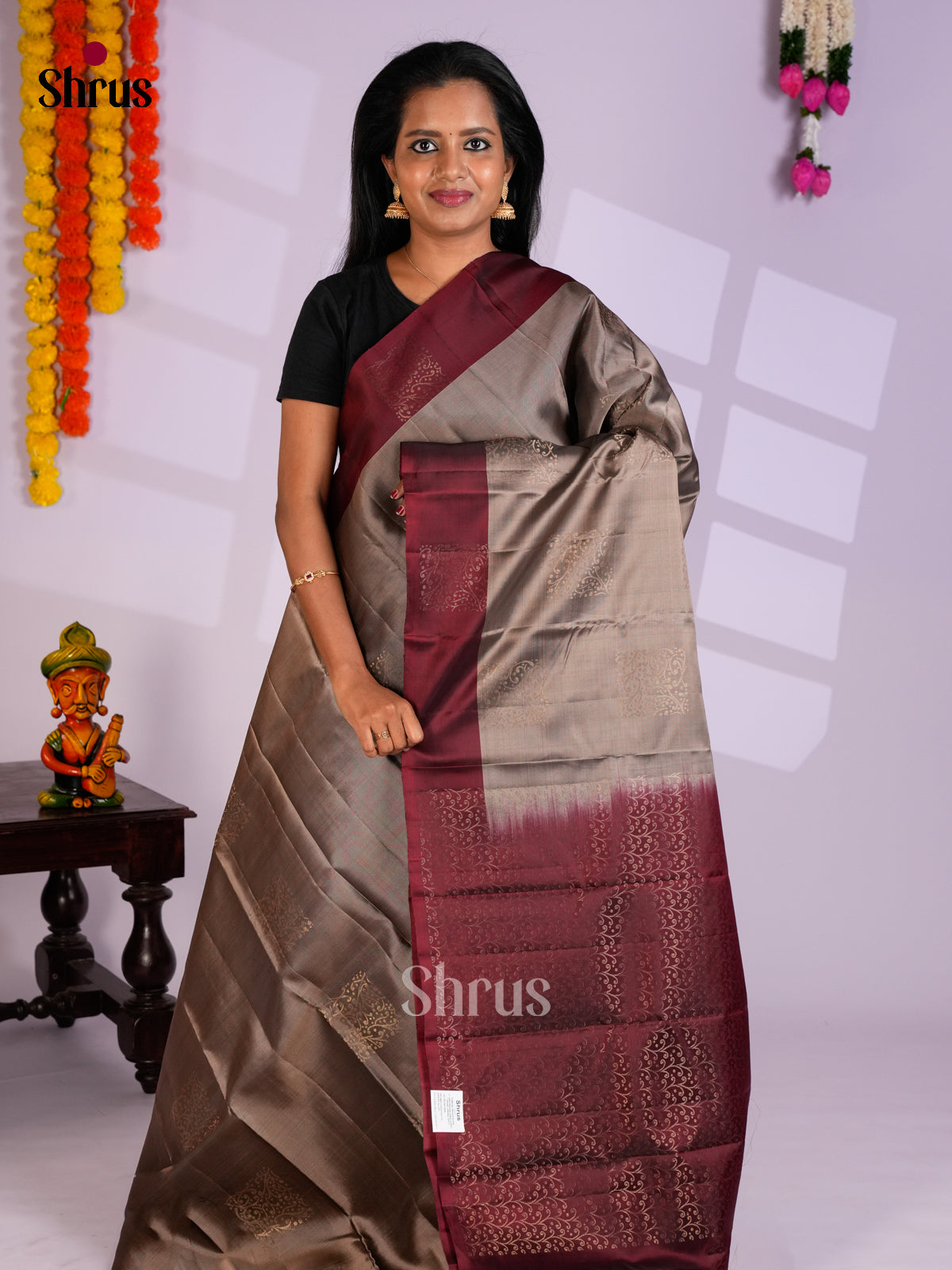 EAS10101 - Softsilk-halfpure Saree