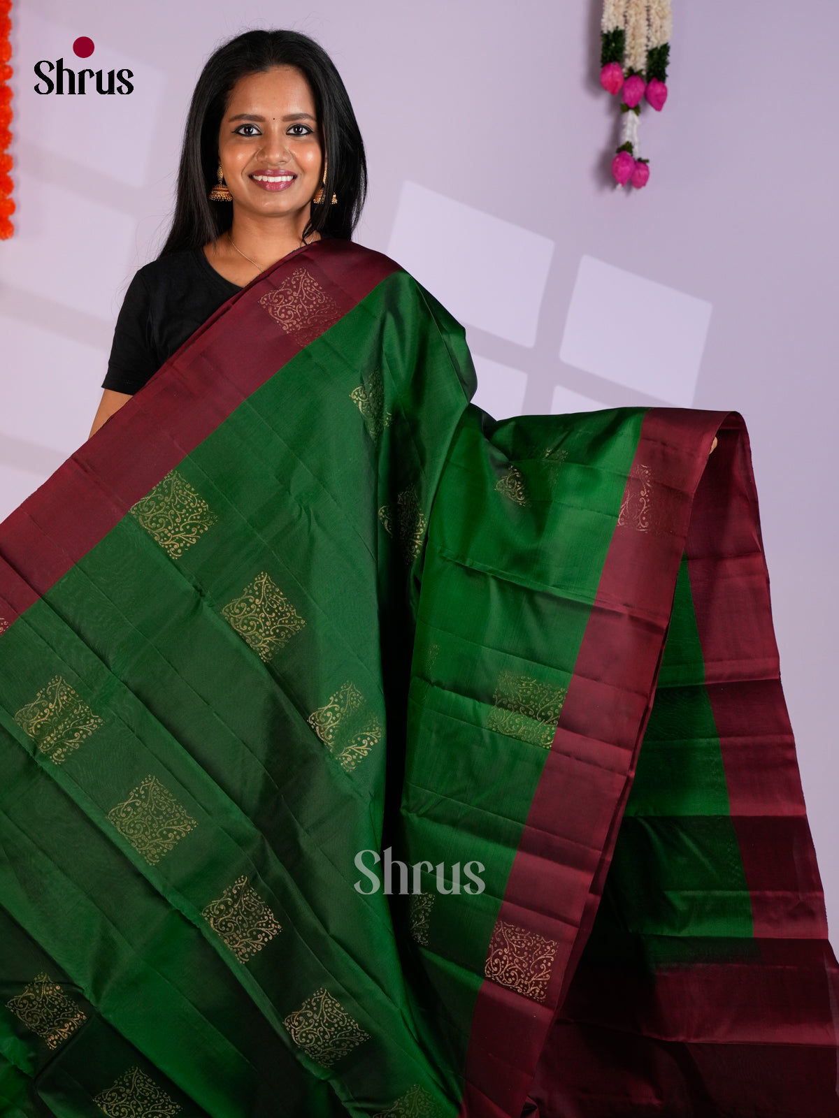 EAS10117 - Softsilk-halfpure Saree
