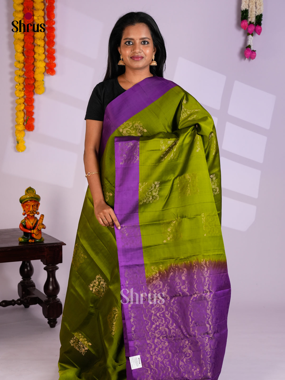 EAS10118 - Softsilk-halfpure Saree