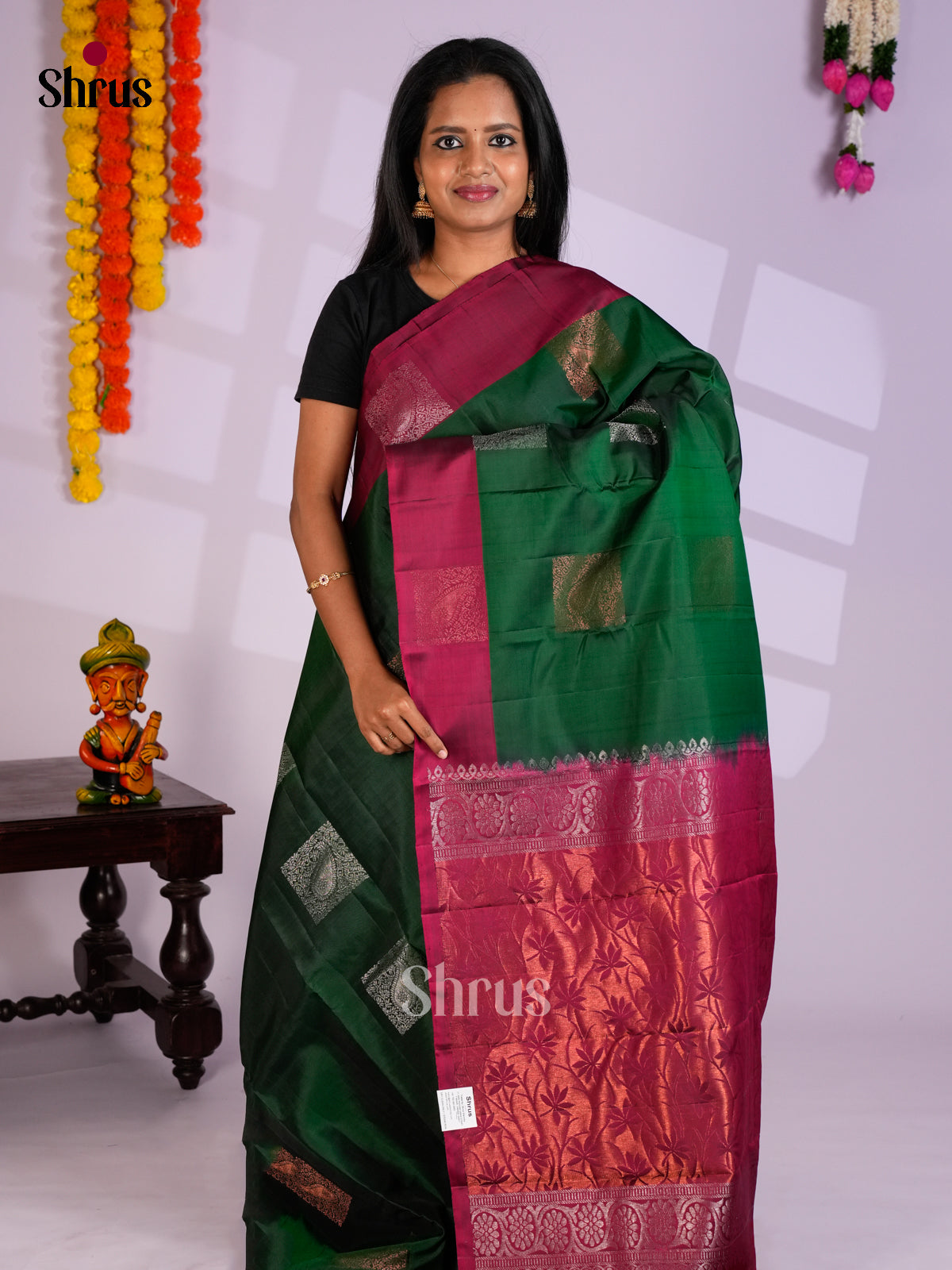 EAS10121 - Softsilk-halfpure Saree
