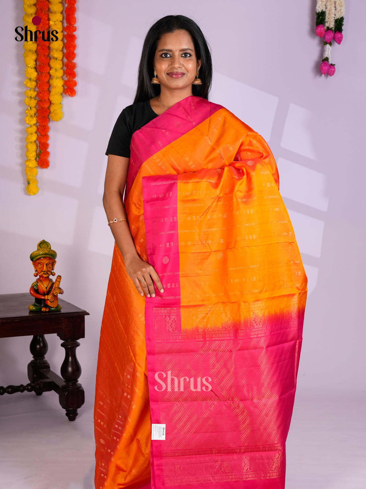 EAS10187 - Softsilk-halfpure Saree