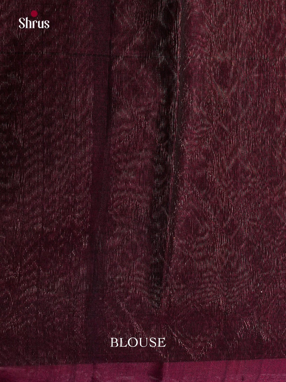 Blue & Maroon- Timeless Silk Cotton Saree - EAS12003