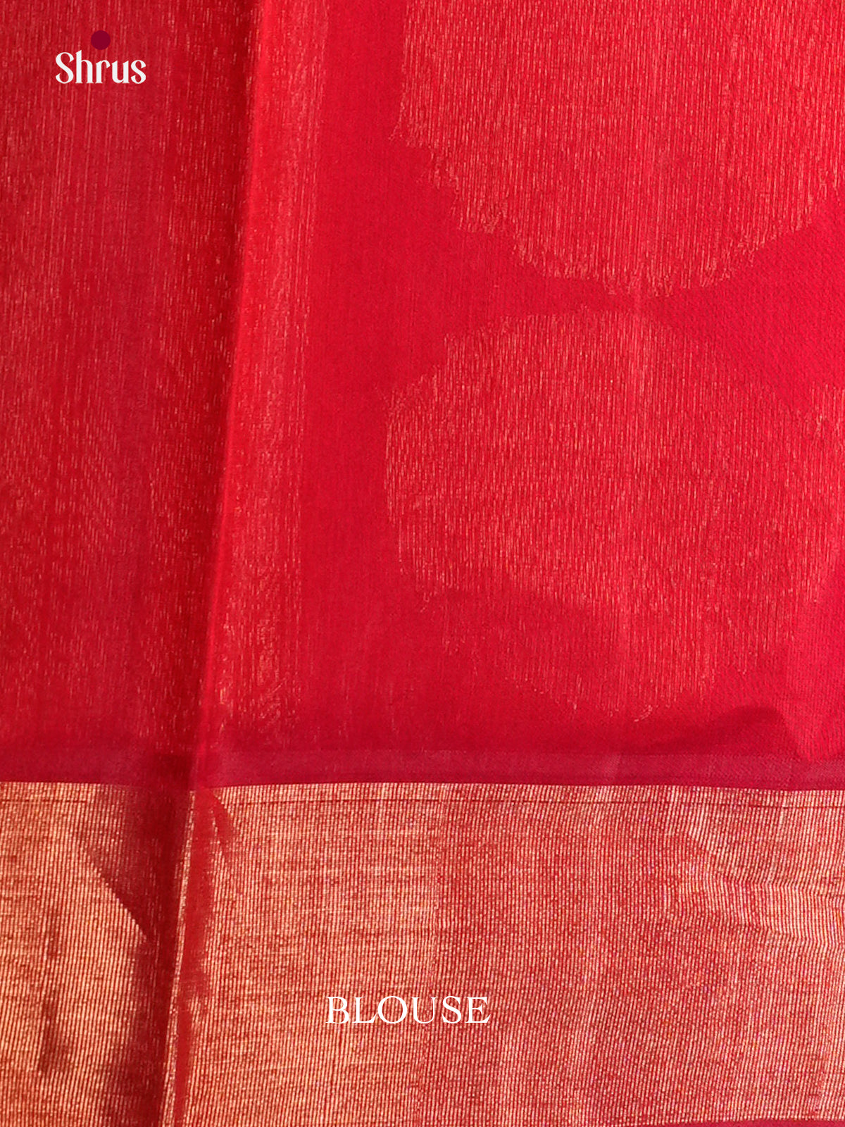 Orange & Red - Timeless Silk Cotton Saree- EAS12008 - Shop on Shrus.com