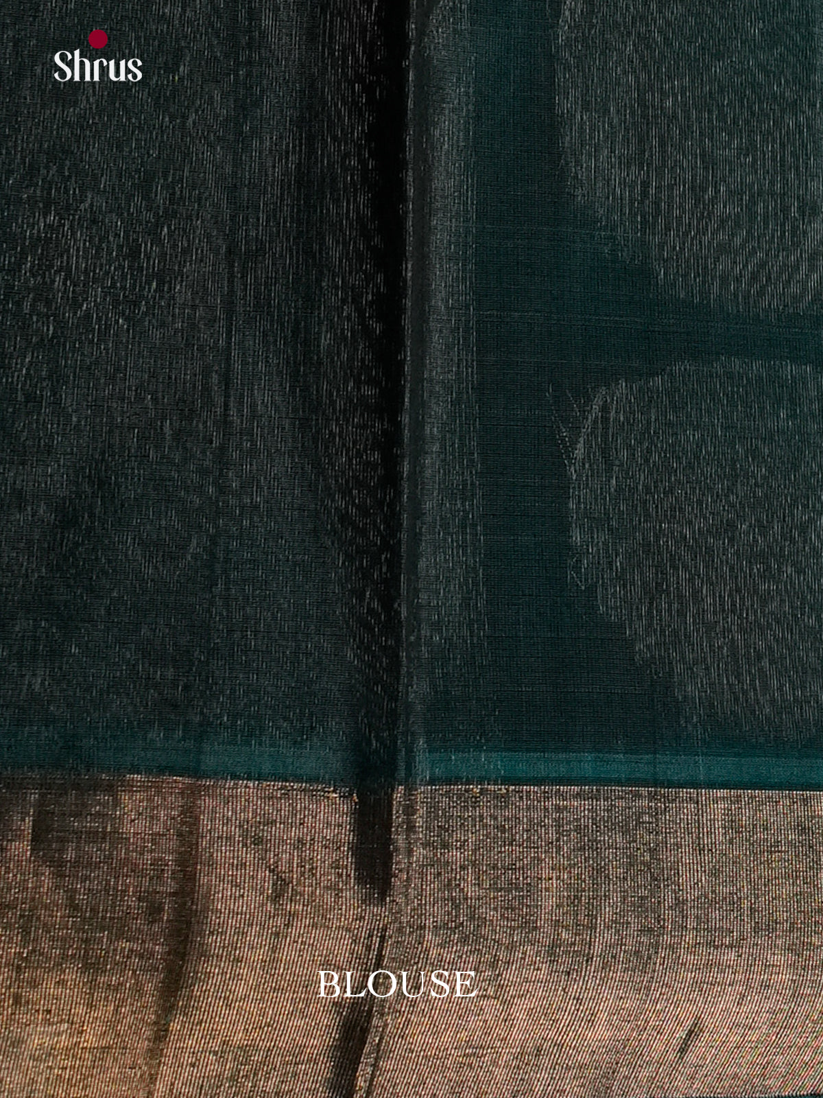 Blue & Green- Timeless Silk Cotton Saree - EAS12011