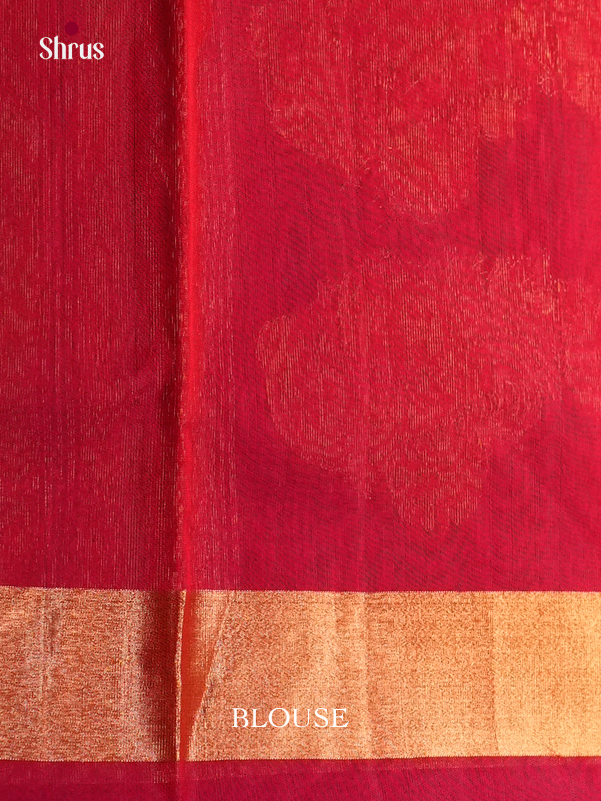 Green & Red- Timeless Silk Cotton Saree -EAS12039