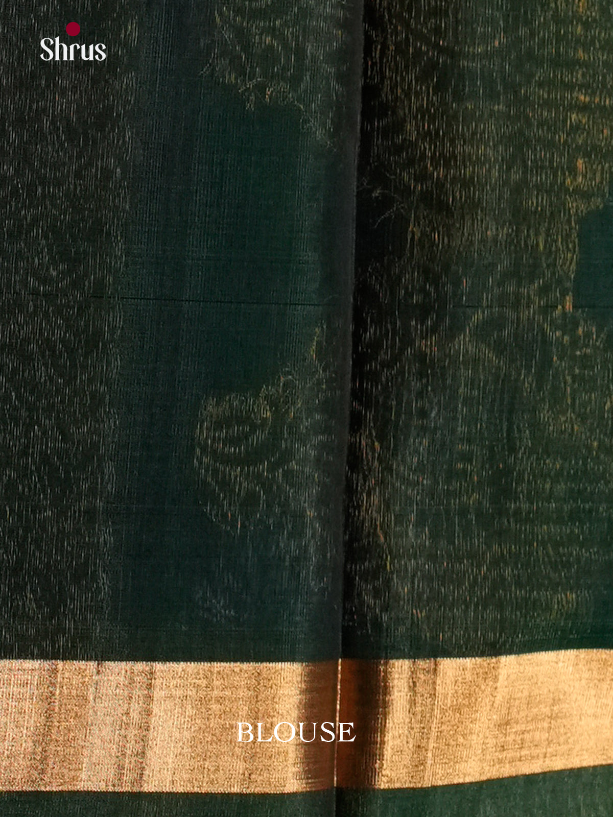Blue & Green - Timeless Silk Cotton Saree - EAS12050