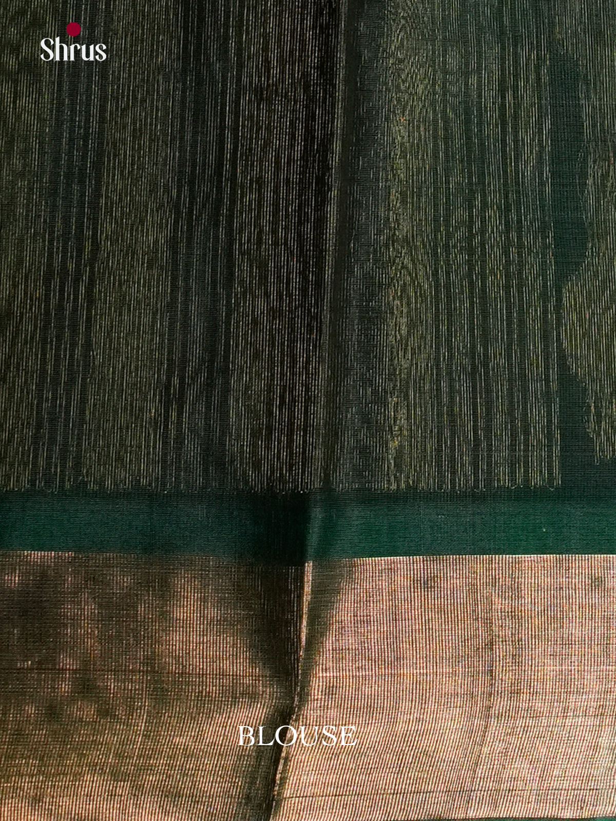 Blue & Green - Timeless Silk Cotton Saree- EAS12051