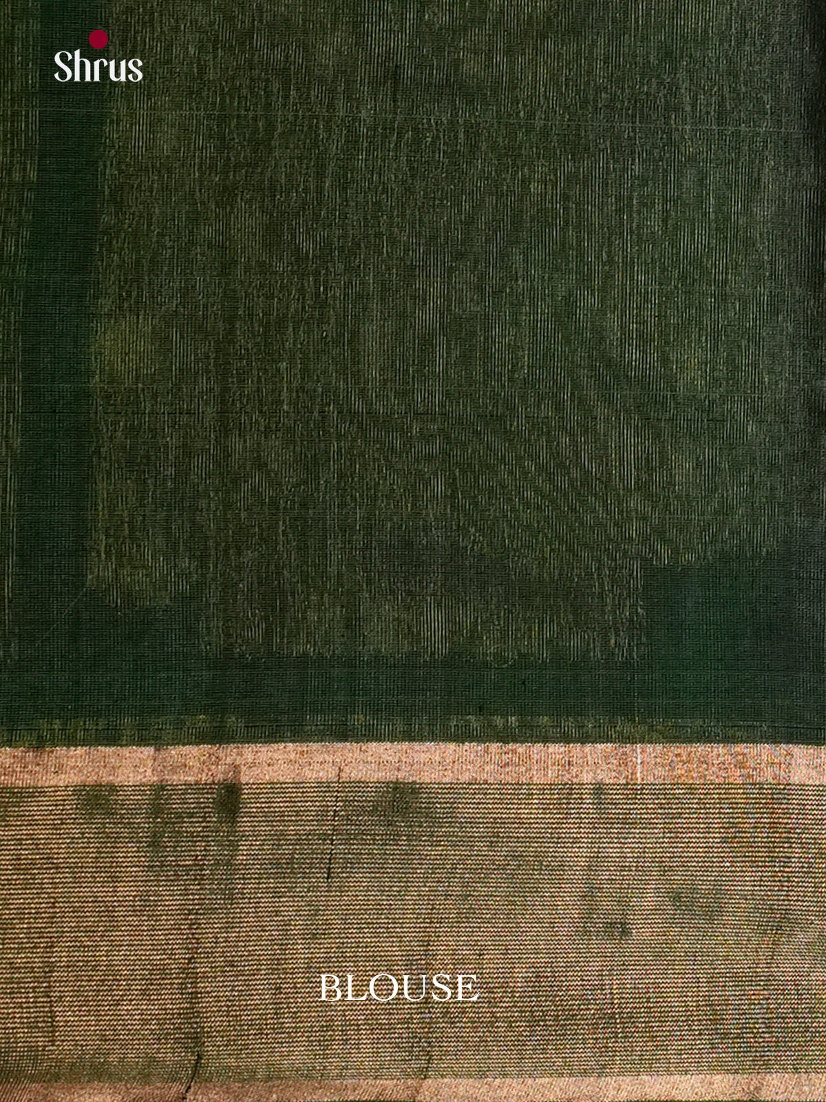 Maroon & Green - Timeless Silk Cotton Saree -EAS12079