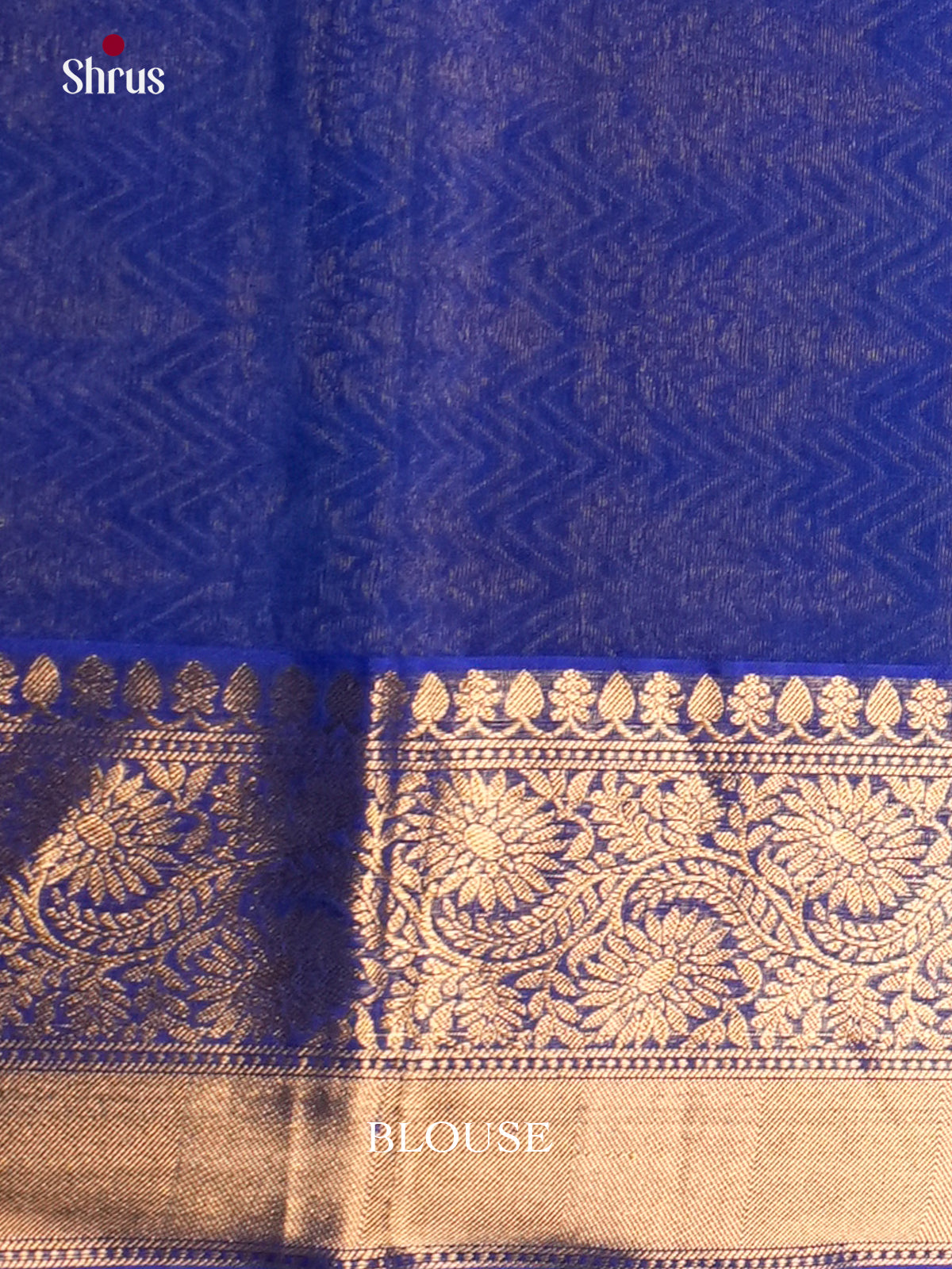 Teal & Blue - Timeless Silk Cotton Saree- EAS12096
