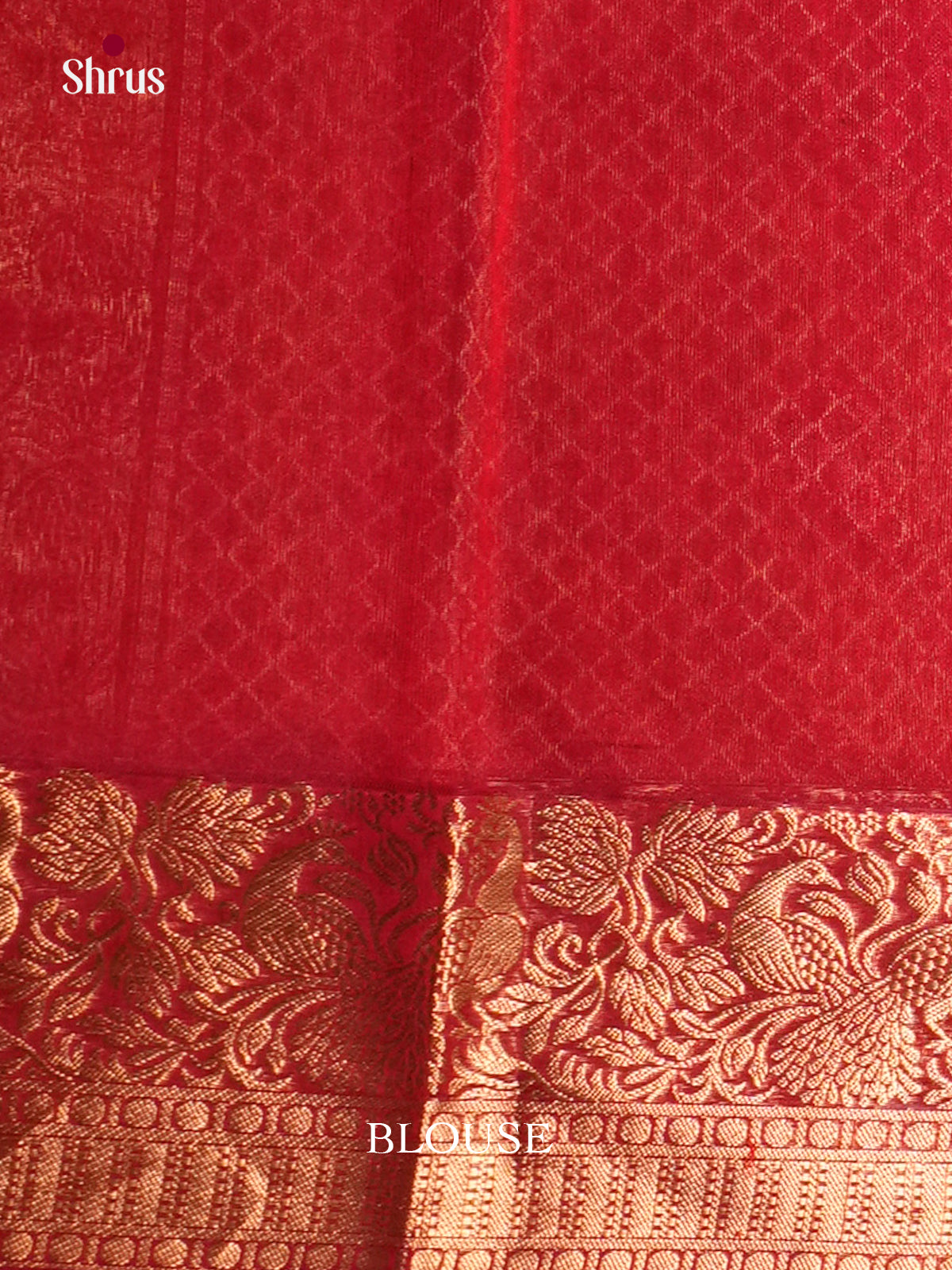 Orange & Red - Timeless Silk Cotton Saree-EAS12101