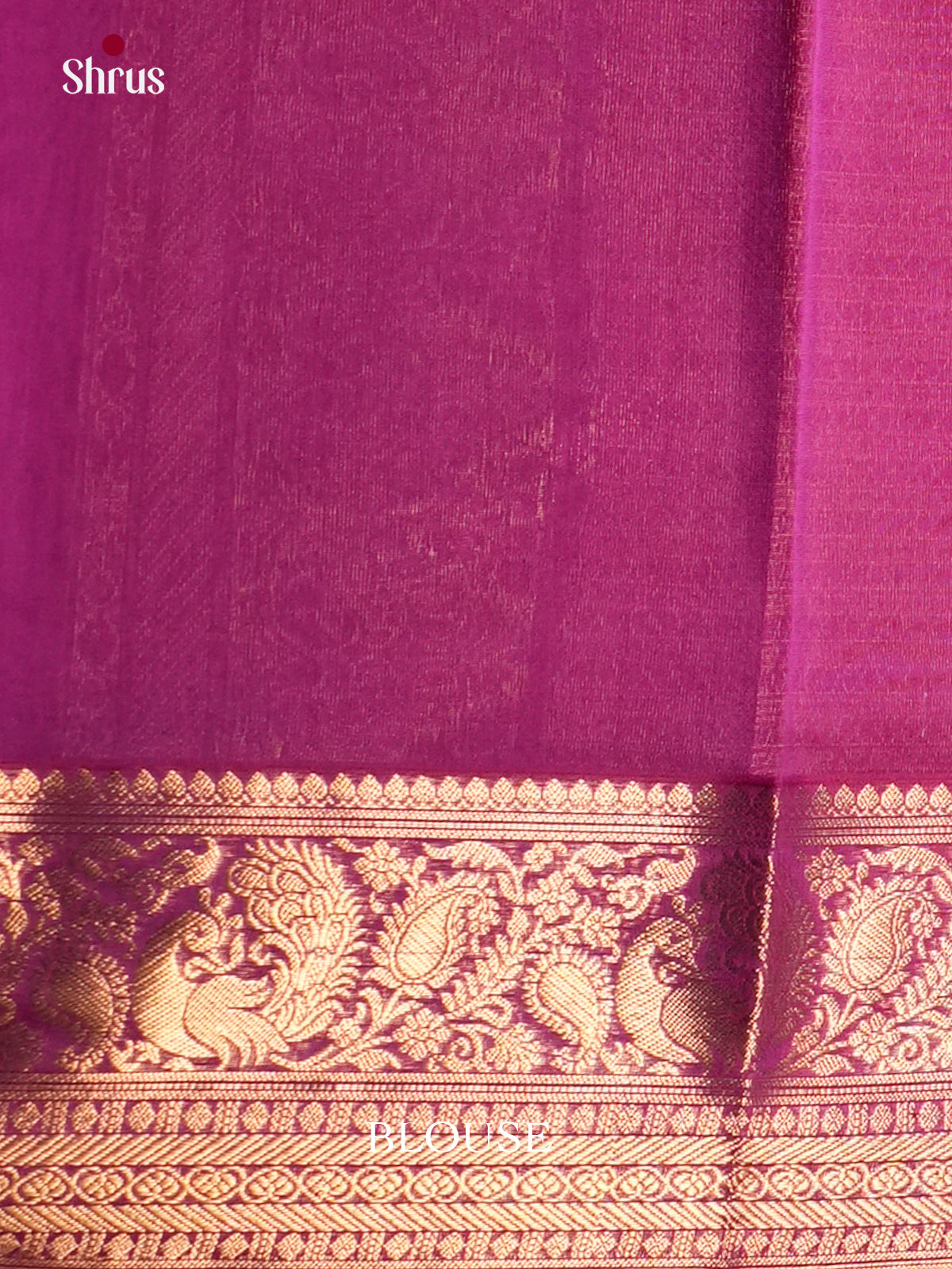 Onion Peel & purple - Timeless Silk Cotton Saree - EAS12104