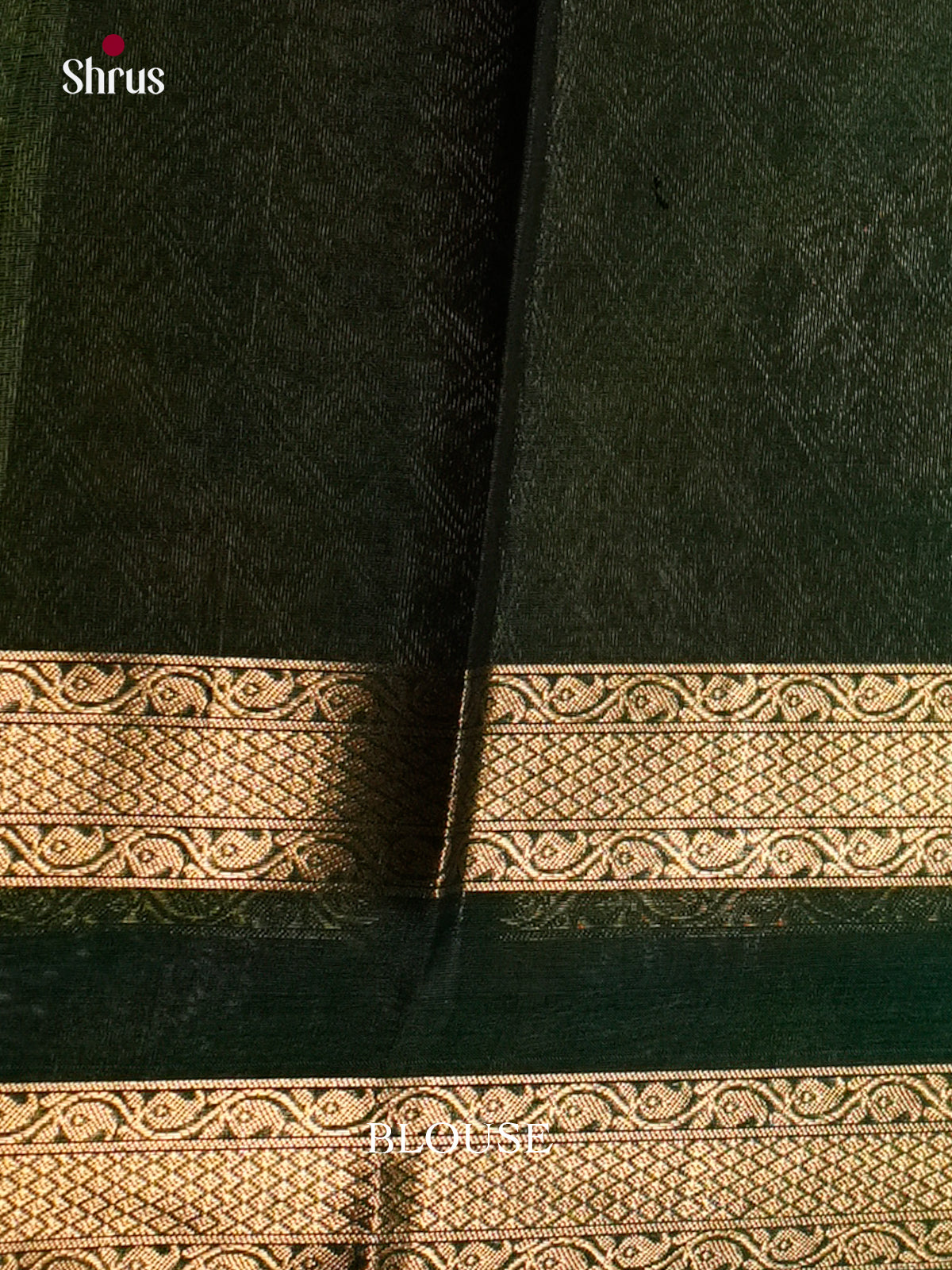 Orange & Green - Timeless Silk Cotton Saree- EAS12127