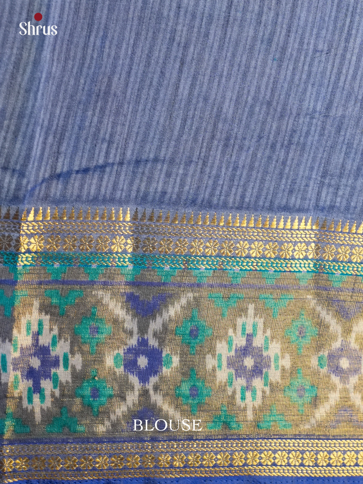 EAS12207 - Semi Patola -Rettapet border Saree