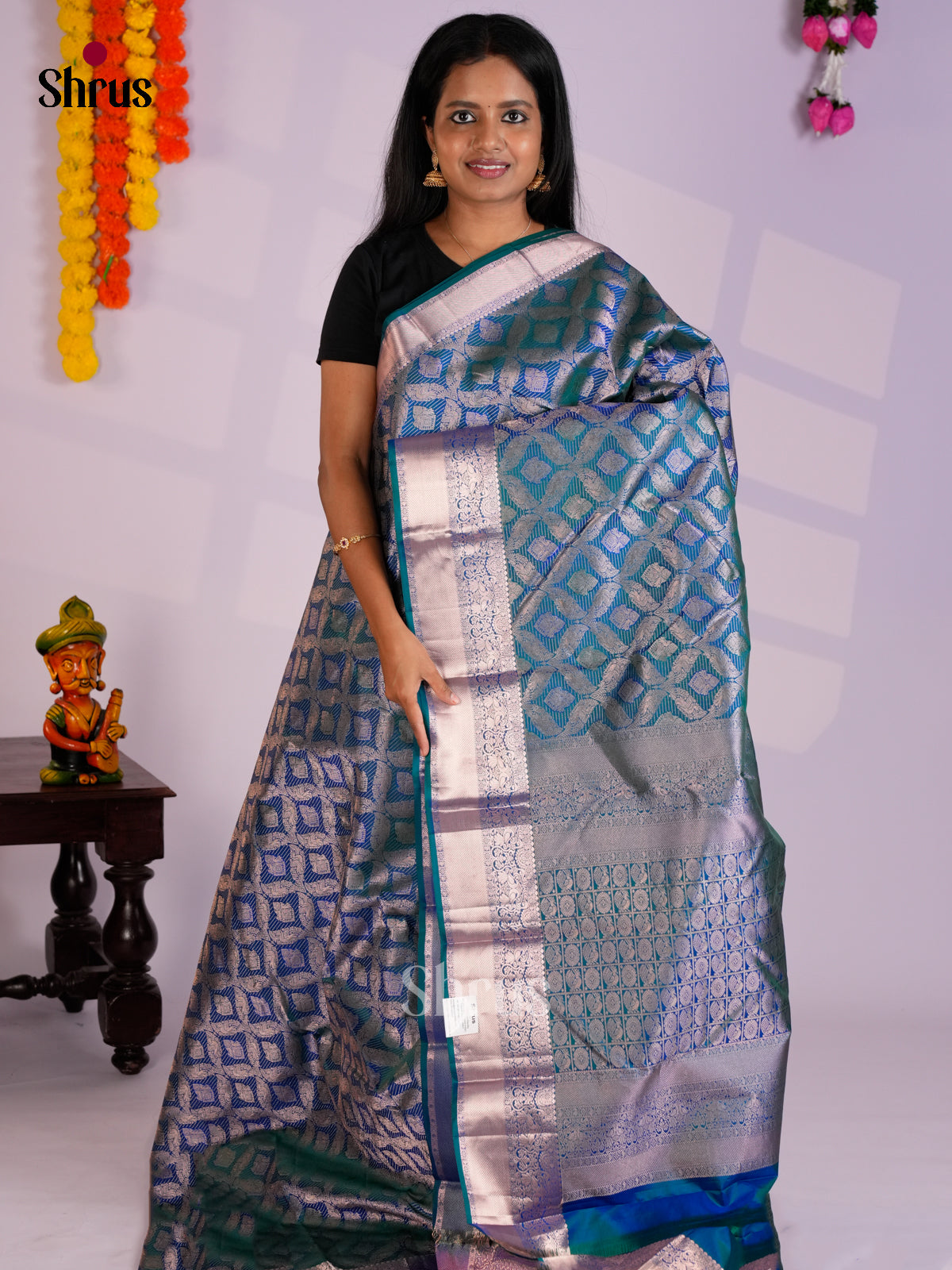 EAS13096 - Kanchipuram silk Saree